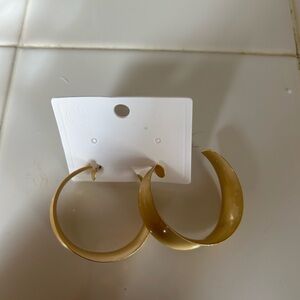 Elegant Gold Hoop Earrings